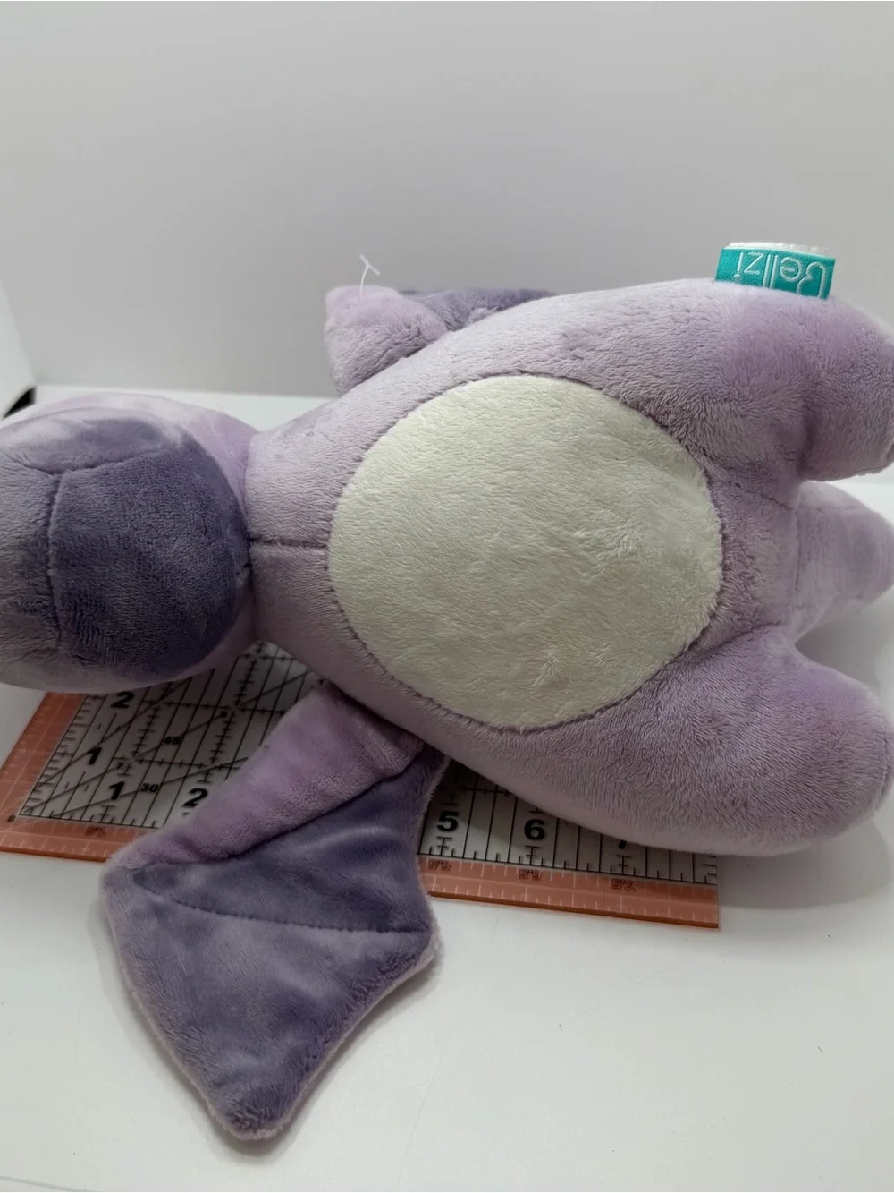 Lilac Plush Dinosaur Stuffed Animal - Soft Purple Cuddly Toy